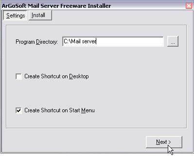 Mail server Freeware