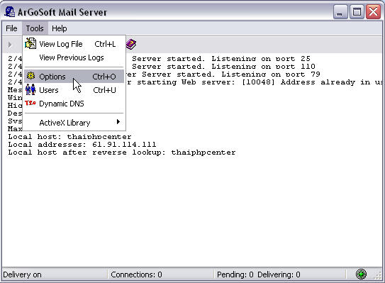 Mail server Freeware